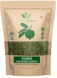Guava Leaf Tea (Crushed, Dried, 8 OZ) - Hair Re-Growth, Skin & Nails, No Preservatives, 100% Pure Gu