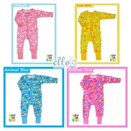 Ellobebe Bonbinzoo SNI Zipper Sleepsuit soft material uk 0-3/3-6/6-12m/SML Baby Sleepsuit