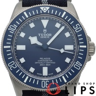帝舵 Pelagos FXD 腕錶，42毫米，M25707B/25，附錶盒、保固卡，鈦金屬/尼龍錶帶，男士腕錶，藍色，成色極佳 [二手]