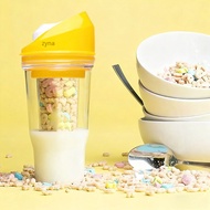 Portable Milk Cereal Crunch Cup Food Grade To Go Cereal Milk Container For Indoor Outdoor