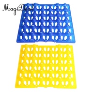 [MagiDeal] 30 Lattice Eggs Tray for Transporting Or Storing Eggs Stackable Plastic Egg Flats Shockpr