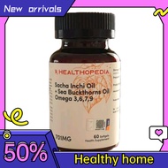 Ready  Stock，SiapSacha inchi Healthopedia Omega 3 6 9 7 Sacha Inchi Oil 60s