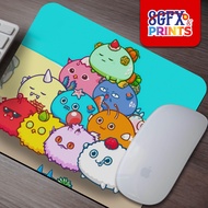 Axie Infinity inspired Regular Mouse Pad Rubberized