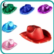 APPEAR Space Cowgirl Hat, Shiny Composite Light Up Cowgirl Hat, Durable LED Comfortable EVA Cowboy H