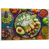 Mexican Traditional Food Poster Restaurant Wall Decoration Poster Kitchen Poster Canvas Painting Pos