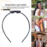 Secure Graduation Cap Headband Secure Fit Graduation Cap Headband Insert Prevents Slipping Shifting Adjustable Hair Hoop Accessory for Fixing Cap