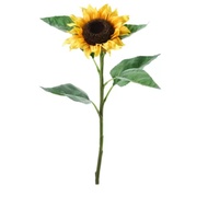 MATAHARI 804.760.70 SMYCKA Artificial flowers, yellow sunflower, 51 cm