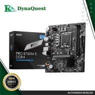 MSI Pro B760M-E DDR4 LGA1700 Motherboard