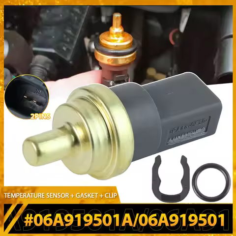 06A919501A Engine Coolant Temperature Sensor w/O-ring For Audi A3 A4 A5 A6 VW GOLF Seat Skoda 06A919