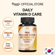 Funeat Real Vitamin D 5000IU - Active Vitamin D Daily Health Support (300mg x 90caps)