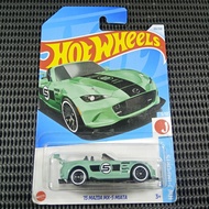 HOT WHEELS 15 MAZDA MX5 MIATA STRIPPING BLACK TAMPO NO. 5 HW J IMPORTS