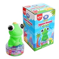 4D Gummy Squeeze Dinosaur with Candy,Funny Novelty Stress Relief Squeeze Dino Candy Gift for Adults