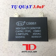 3.0uf Fan Capacitor, Capacitor For Thuan Dung Air Conditioner Fan