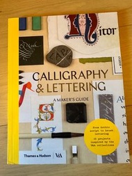 Letter design Art book Calligraphy & Lettering book