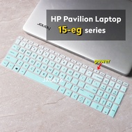 Keyboard Cover HP Pavilion 15-eh0091AU 15 Series New Silicone 15 Inch HP 15-eg0010tx 15.6 Inch Laptop Keyboard