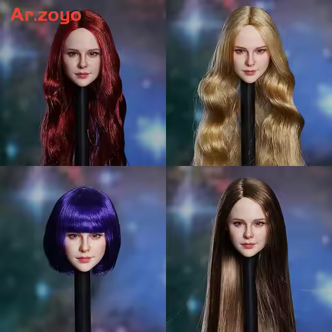 SUPER DUCK SDH036 1/6 Chloë Grace Moretz Head Sculpt Model Fit 12'' TBL PH JO Female Suntan Action B