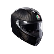 AGV Sportmodular Glossy Carbon Helmet (FREE HEVIK HELMET BAG)