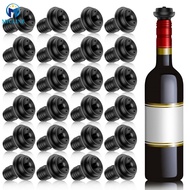 24Pcs Wine Stopper Set Silicone Wine Vacuum Stopper Resealable Wine Preserver Saver Stopper SHOPTKC7296