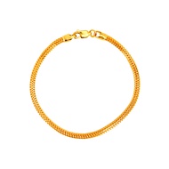 Top Cash Jewellery 916 Gold Bismark Round Bracelet
