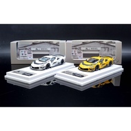 [MASH] MJ 1/64 Ferrari F9XX Mansory White/Yellow Two Colors Available