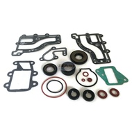 Boat Motor 6E7-W0001-01 02 0 Powerhead Gasket & Seal kit For Yamaha Outboard 9.9HP 15HP 2 stroke Eng