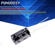 10PCS Higt quality 10V2200UF 10X17mm 2200UF 10V 10*17 Electrolytic capacitor SGSE