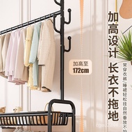 Floor Hanger Clothes Hanger Clothes Hanger Hanging Movable Coat Rack Clothes Room Household Rack Bed