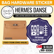 [𝐁𝐍𝐂𝐓👜]💛 Hermes Kelly Danse Bag Hardware Protective Sticker | Full Coverage Bespoke Fitting Seal/Fil