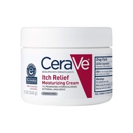 CeraVe Anti-Itch Moisturizing Cream Dermatologist Developed Relieves Itching & Irritation Steroid-Fr