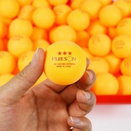 Huieson 20 30 50 100 English New Material Table Tennis Balls 3 Star 40+ ABS Plastic Ping Pong Balls Table Tennis Training Balls