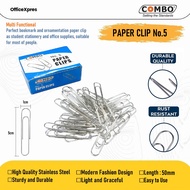 Combo Penjepit Kertas / Penjepit Kertas / Clip Kertas / Paper Clip / Metal Clip / Trigonal Paper Cli