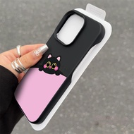 iPhone 15 Pro Max 14 Pro Max 13 Pro Max 12 Pro Max 11 Pro Max 14 15 Plus Phone Case Black Cat Couple