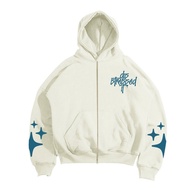 SUPERWEEKEND | BOXY ZIPPER HOODIE | DISTANCE polyester/M_3XL