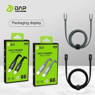 DAP D-J05C Type C To C 66W Data Cable DAP D-J05C Type C To C Fast Charging 1M Charger Cable Type C C
