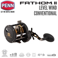 New Penn Fathom II [ FTHII 30LWLH ] - Level Wind Conventional/Multiplier/Round Profile Reel