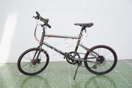 จักรยานญี่ปุ่น - ล้อ 20 นิ้ว - มีเกียร์ - อลูมิเนียม - Disc Brake - Eizer Z501 - สีเทา [จักรยานมือสอ