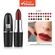 Matte Bullet Lipstick 29 Black Lipstick lipstick Velvet