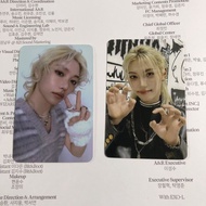 2 Pieces Set straykids Photocard FELIX Photocard