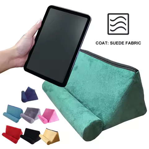 Tablet Pillow Stand Portable Tablet Holder Dock Cushion Tablet Stand & Holder for Reading Books