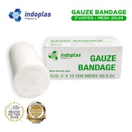 Indoplas Gauze Bandage 3x10 (1 ROLL)