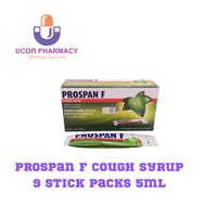 Prospan F Cough Syrup 5ml (9 stick packs) [EXP 03/2025]