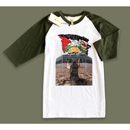 Raglan Dome of the rock Palestine Flag T-shirt