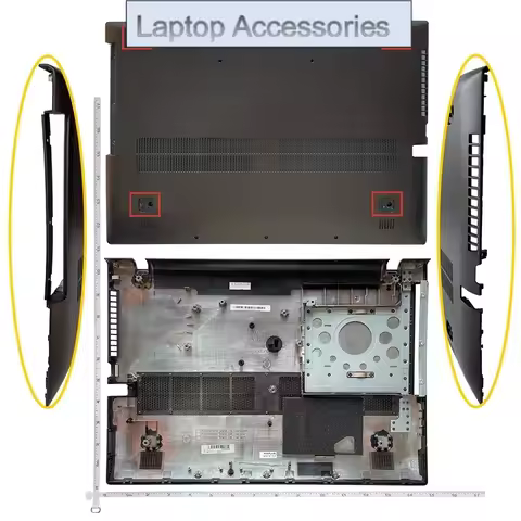 New For Lenovo Ideapad Z500 P500 Laptop Parts Replacement Bottom Case Base Cover AP0SY000B00 Laptop 
