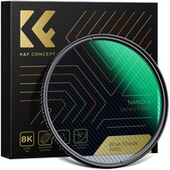 K&F Concept Nano-X Series Blue Streak Filter (2mm) 28-layer anti-reflection coating 49 52 55 58 62 6