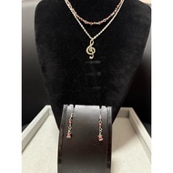 [Handmade] Musical Note Necklace Set