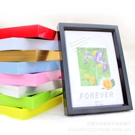 [48H Shipping] Creative PVC Plastic photo frame Button painting decorative frame Grains and cereals 