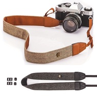 1pc Adjustable Leather Cotton Neck Strap Camera|Camera Accessories-Camera Strap