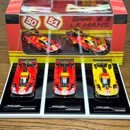 FM 1/64 Leman Endurance Racing 2024 499P Resin Car Model Diecast Car Toy Collection Birthday Gift