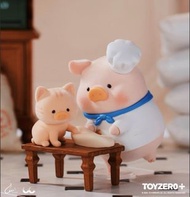 <Ohtoys> Toyzero+ LuLu豬 五星餐廳 隱藏版 匠心製作 共1款 櫻花 午餐肉 豬 vag 公仔 toyzeroplus 豬仔 模型 毛公仔 盲盒 豬咪 西餐廳 廚師