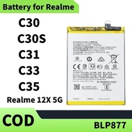 Battery Compatible For Realme C30 / C31 / C33 / C35  Bateri Realme 12x 5G / Realme 8 4G / 8i / 9i 5G